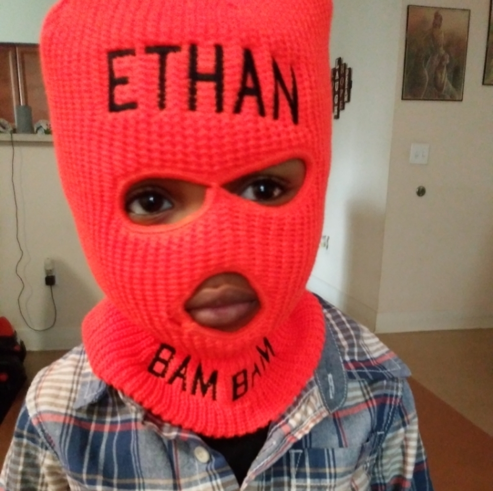 Kids Mask Modeling bY. (ETHAN HUNT)